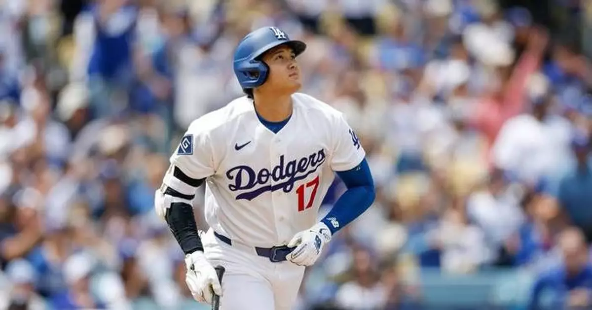 After Ohtani hits 2nd straight leadoff homer, deGrom recovers to lead Rangers over Dodgers 5-2