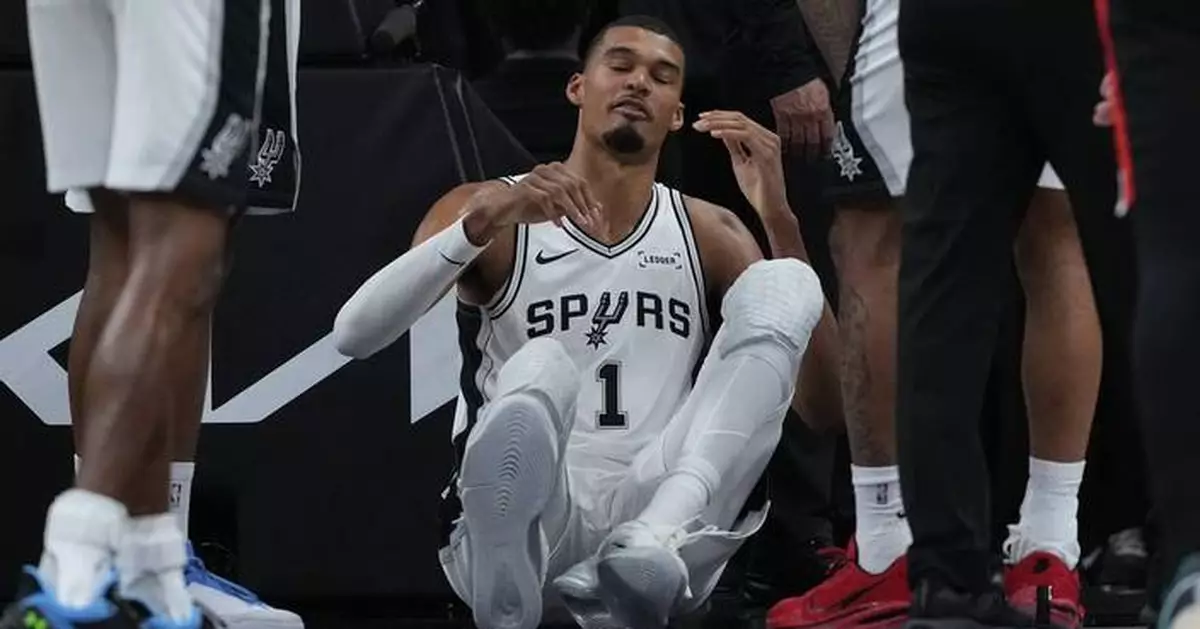 Spurs' Wembanyama unavailable for Game 3 against Portland while recovering from concussion