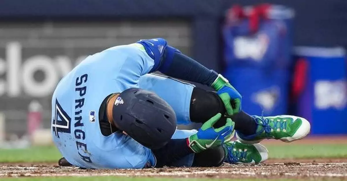 Blue Jays put  Springer on 10-day IL because of fractured toe, select Jiménez from Triple-A