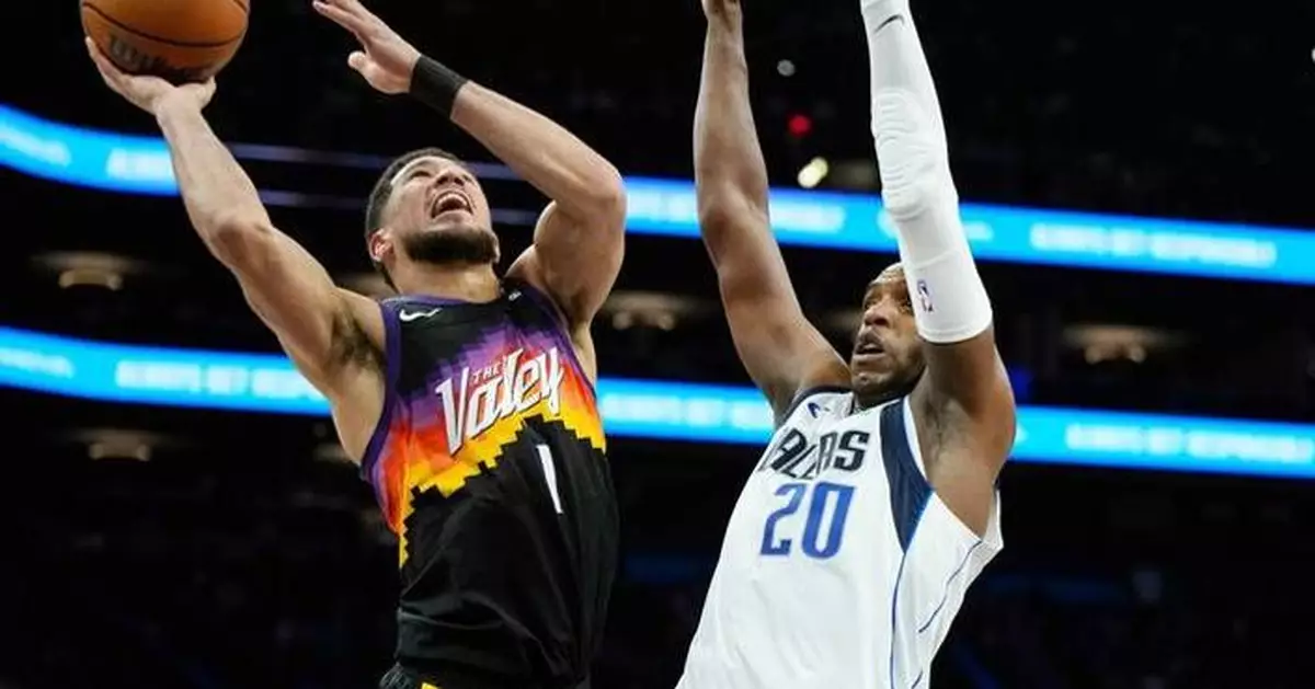 Devin Booker scores 37, Suns clinch No. 7 spot in West with a 112-107 win