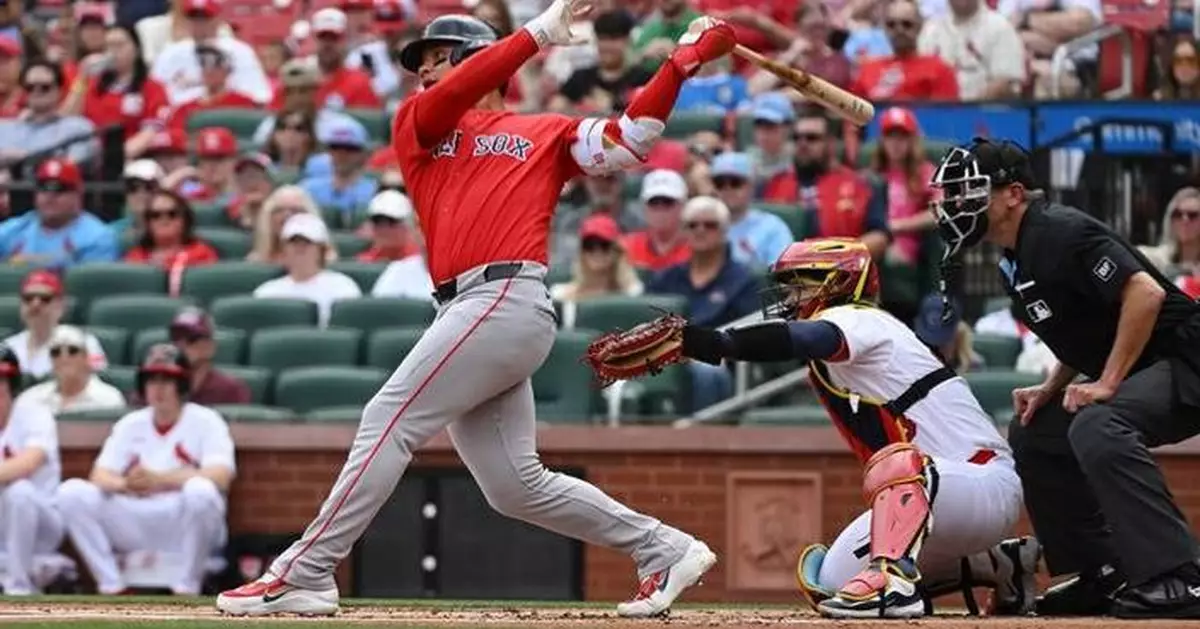 Contreras and Story each get 4 hits to help the Red Sox beat the Cardinals 9-3