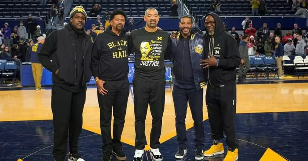 Michigan’s 'Fab Five' will reunite during Saturday's Final Four