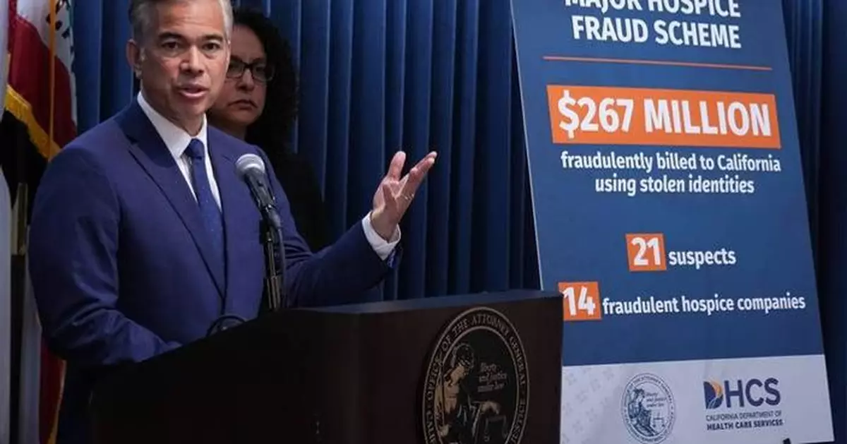 California officials charge 21 people in hospice fraud exceeding $250 million