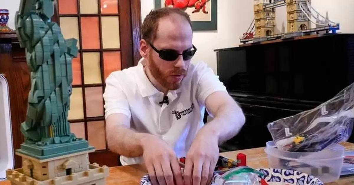 How a blind man made it possible for others with low vision to build Lego sets