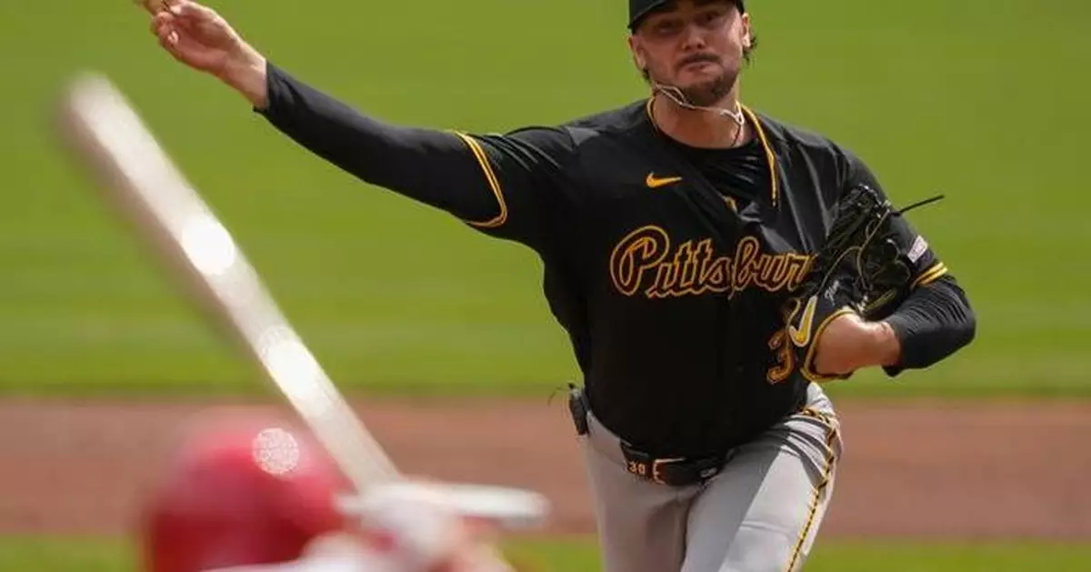 Pirates' Paul Skenes limits Reds' offense and gets his 1st win of 2026
