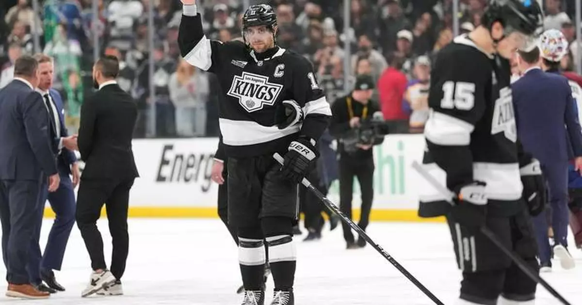 Anze Kopitar's 2-decade career with the Los Angeles Kings ends in cheers and tears with playoff loss