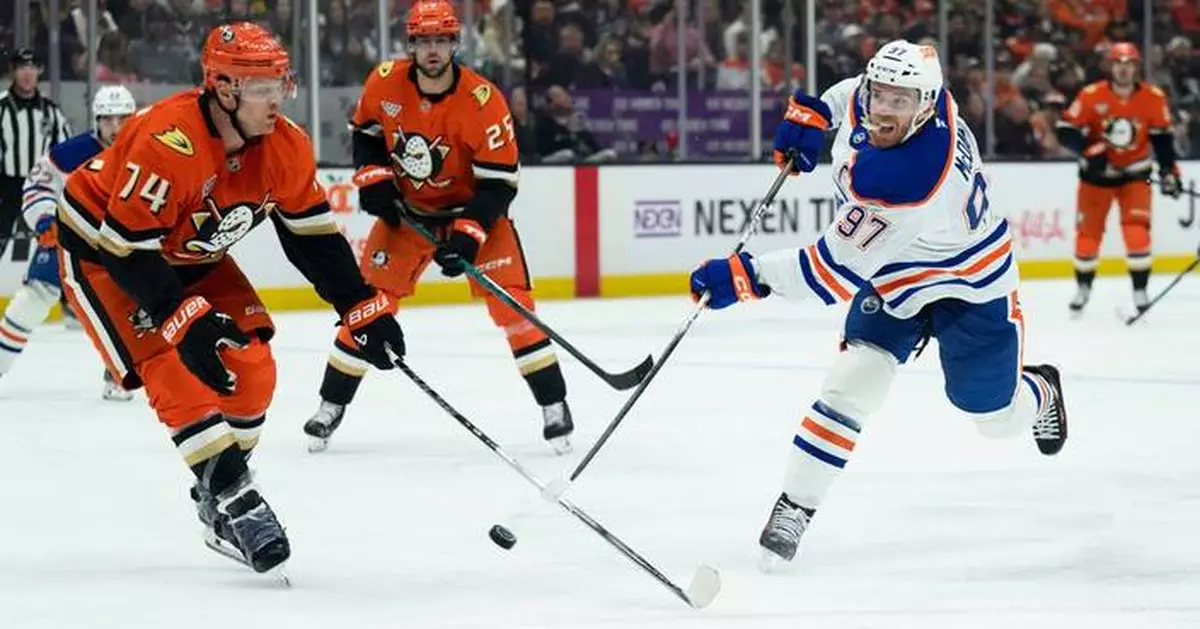 McDavid in Edmonton lineup as the Oilers face elimination in Game 5 against the Ducks