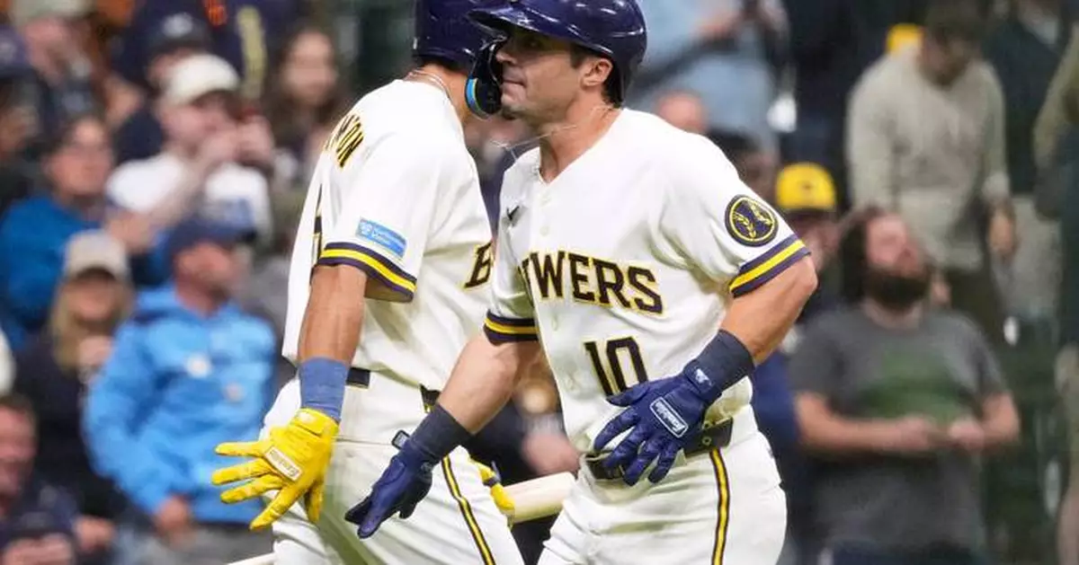 Sal Frelick ends Brewers' home-run drought in 13-2 blowout of Diamondbacks