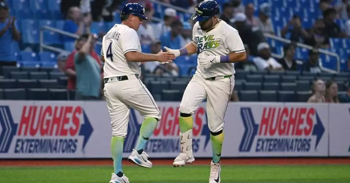 Caminero and Aranda each homer twice as the Rays beat the Twins 6-2