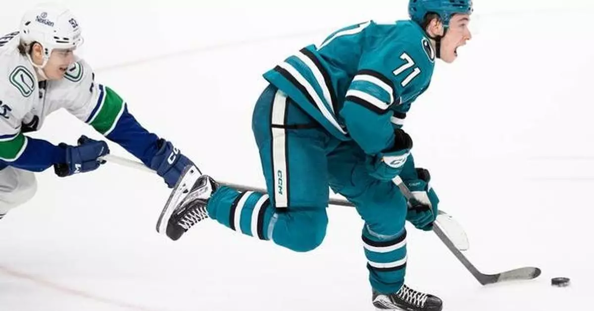 Sharks teen star Macklin Celebrini open to extension after record-breaking season