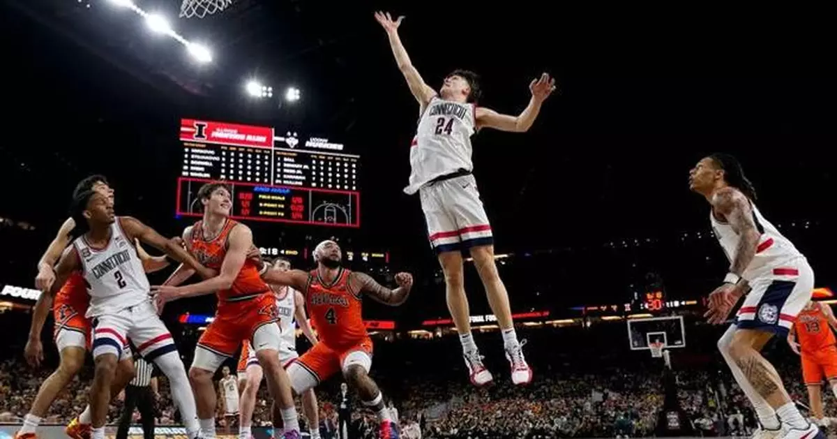 Freshmen Braylon Mullins and Keaton Wagler shine as others struggle in UConn's win over Illinois