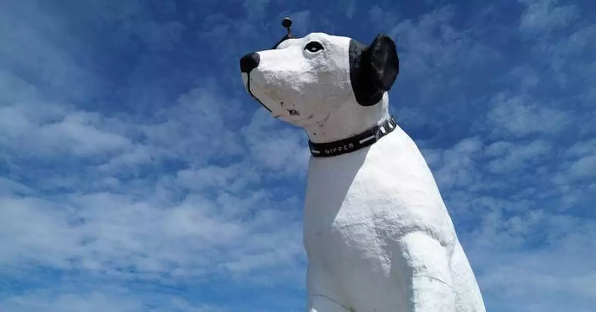 Nipper, stay! The future of a beloved dog statue on a New York warehouse is up in the air