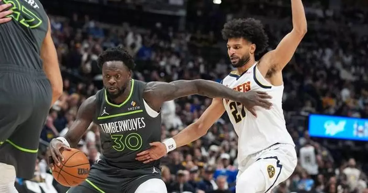 Timberwolves coach calls Jamal Murray’s 16 free throws 'a head scratcher' as Nuggets take Game 1