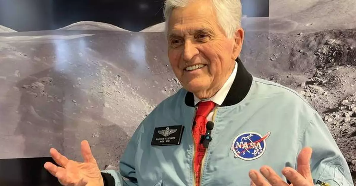 Q&A: Apollo astronaut Schmitt talks about getting back to the moon and life in the universe