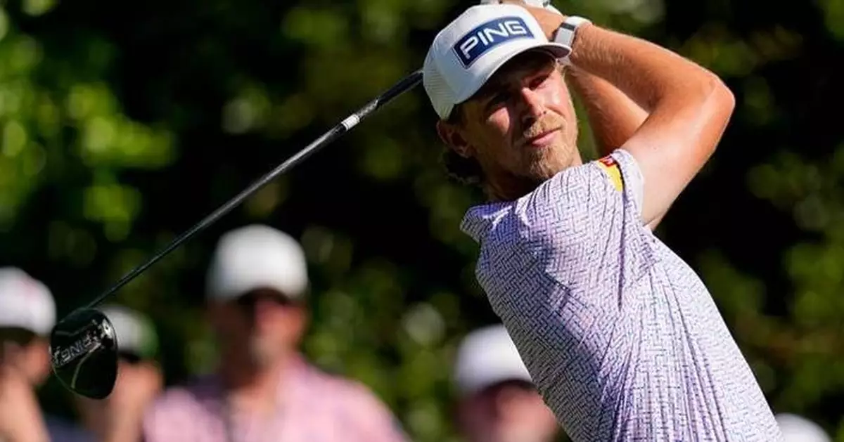 Kristoffer Reitan of Norway handles stress of playing Augusta National for the first time
