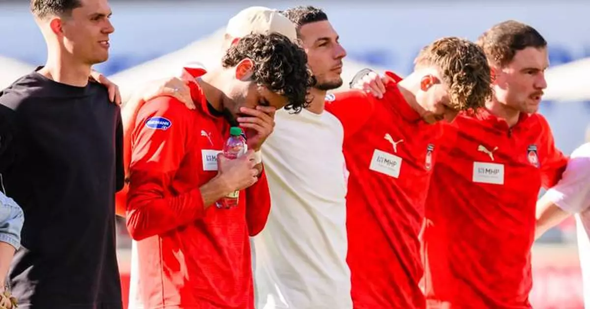 Tearful Heidenheim forward Eren Dinkçi dedicates goal to girlfriend with leukemia