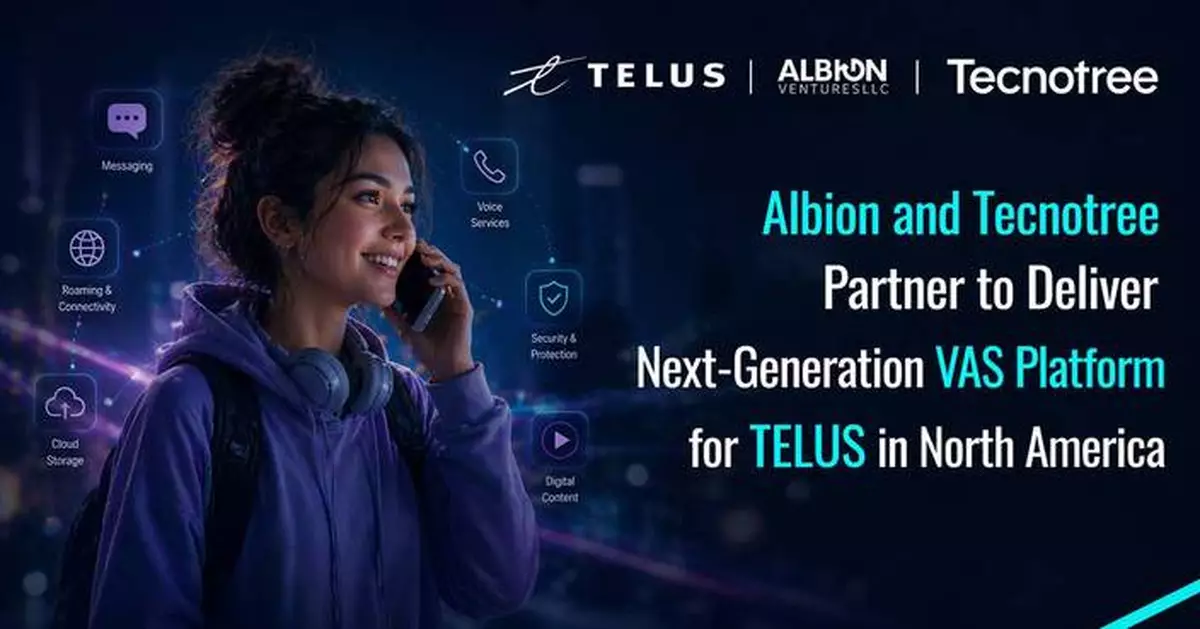 Albion and Tecnotree Partner to Deliver Next-Generation VAS Platform for TELUS in North America
