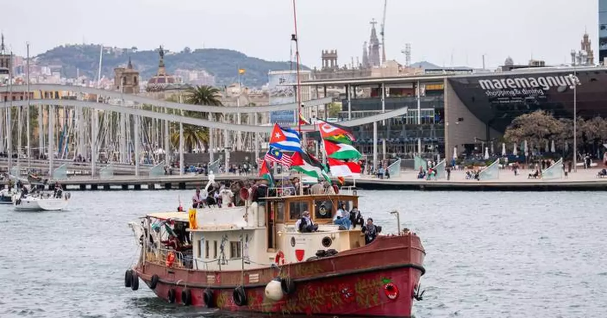 Activists say Israel has intercepted their Gaza aid flotilla near Crete, detaining crews