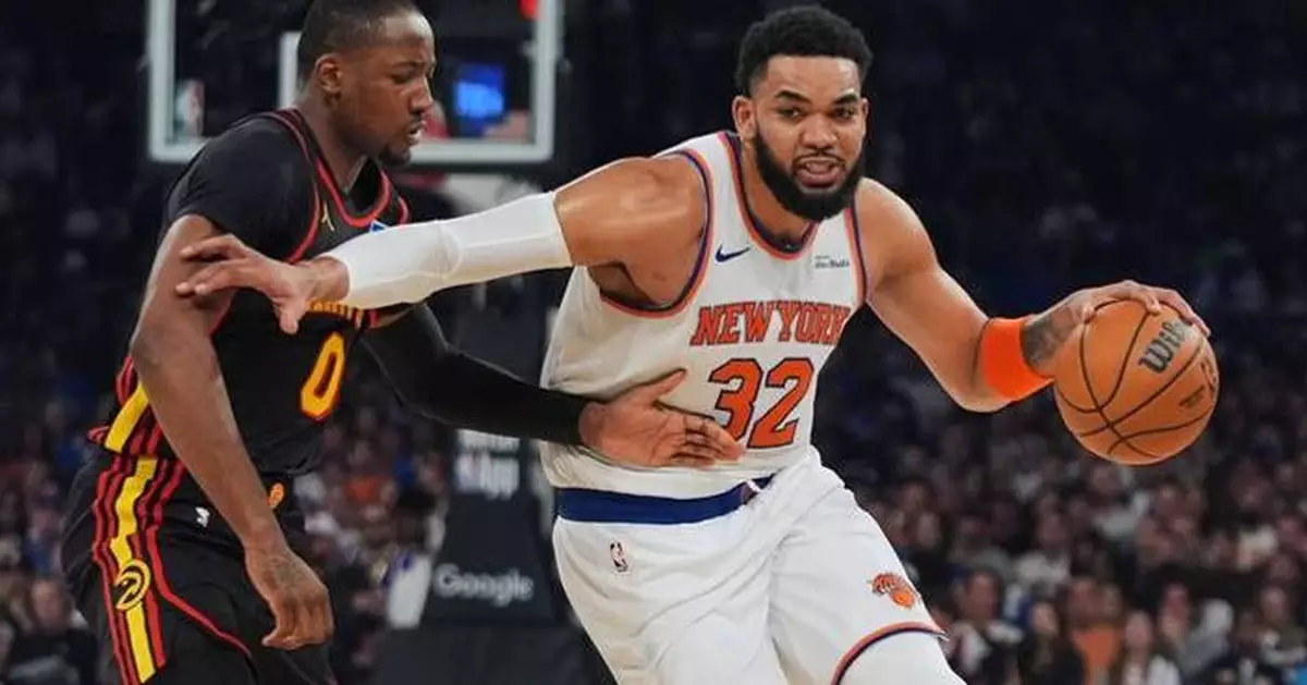 Brunson and Towns lead the Knicks past the Hawks 113-102 in Game 1 of their series