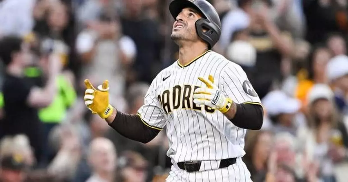 Laureano and Machado homer to back Márquez in Padres' 9-5 win against Rockies