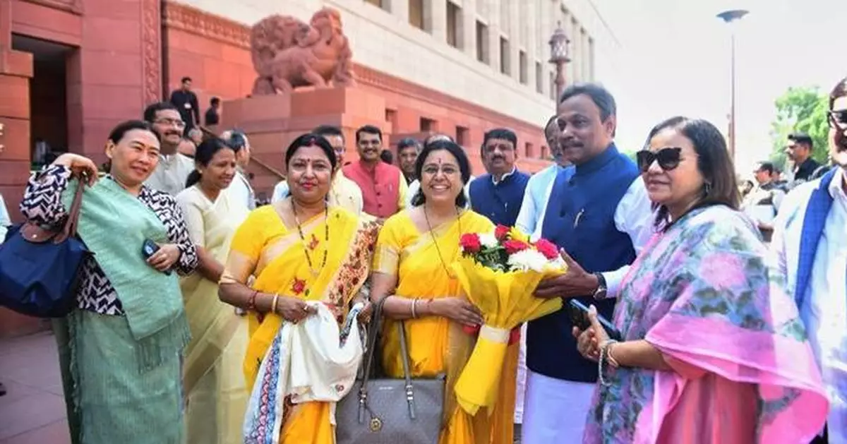 Modi is pushing to get more women into India's Parliament. That could have other consequences