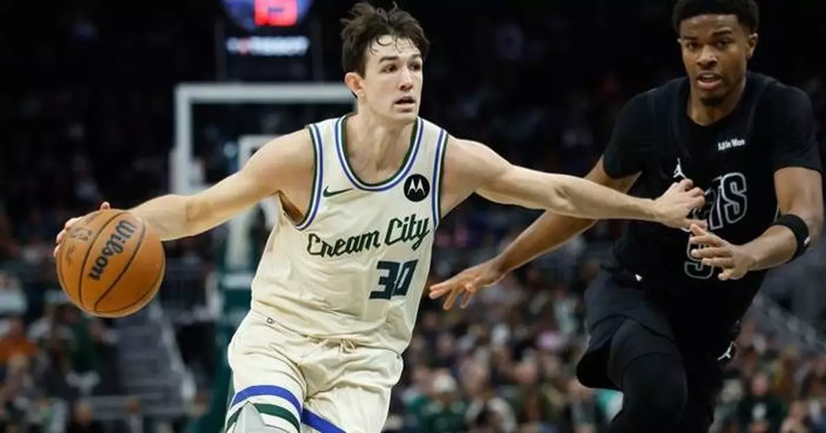 Green makes 11 3-pointers to set Bucks' single-game record in 125-108 win over Nets