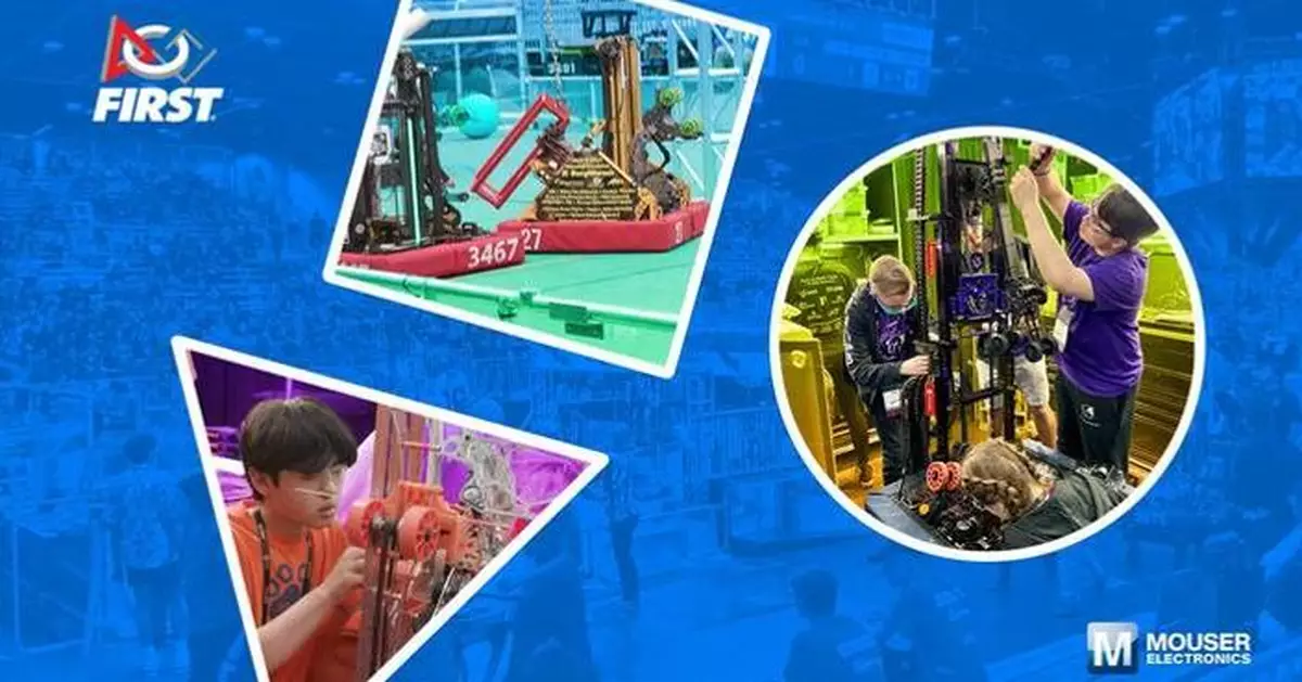 Mouser Electronics Empowers Next Generation of Engineers as Registration Sponsor of 2026 FIRST Robotics Championship