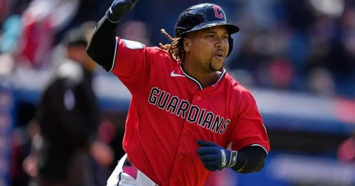 José Ramírez hits 2 homers, Brayan Rocchio drives in 3 as Guardians beat Orioles 8-4 to win series