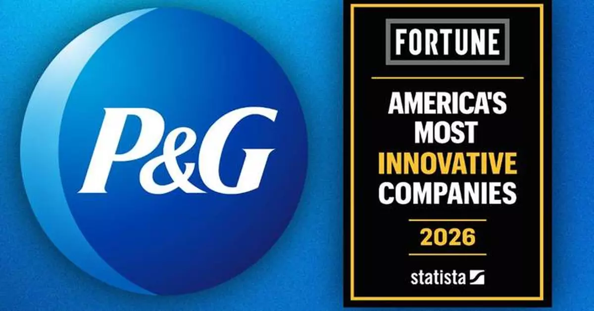 Procter &amp; Gamble Earns #1 Household Products Spot on Fortune's 2026 America's Most Innovative Companies List, Recognized for Superior Product Innovation