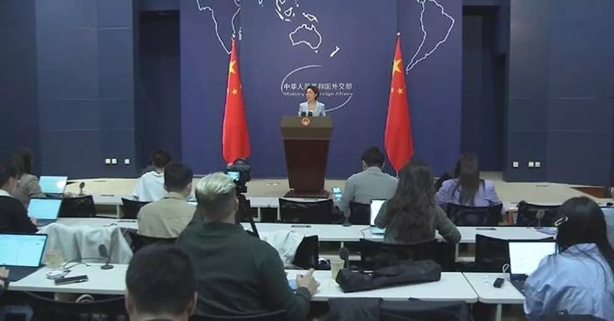 China urges peace talks in Middle East: spokeswoman