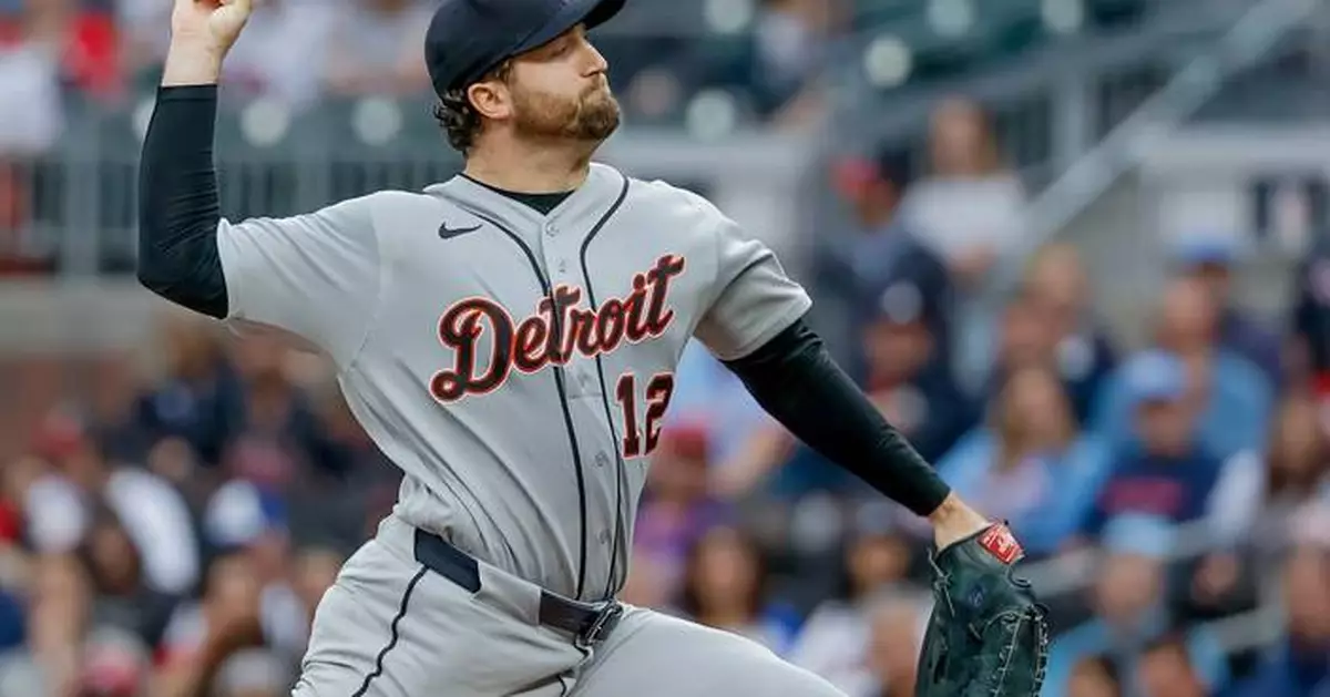Tigers' Casey Mize exits vs. Braves with groin tightness and Javier Báez leaves with foot injury