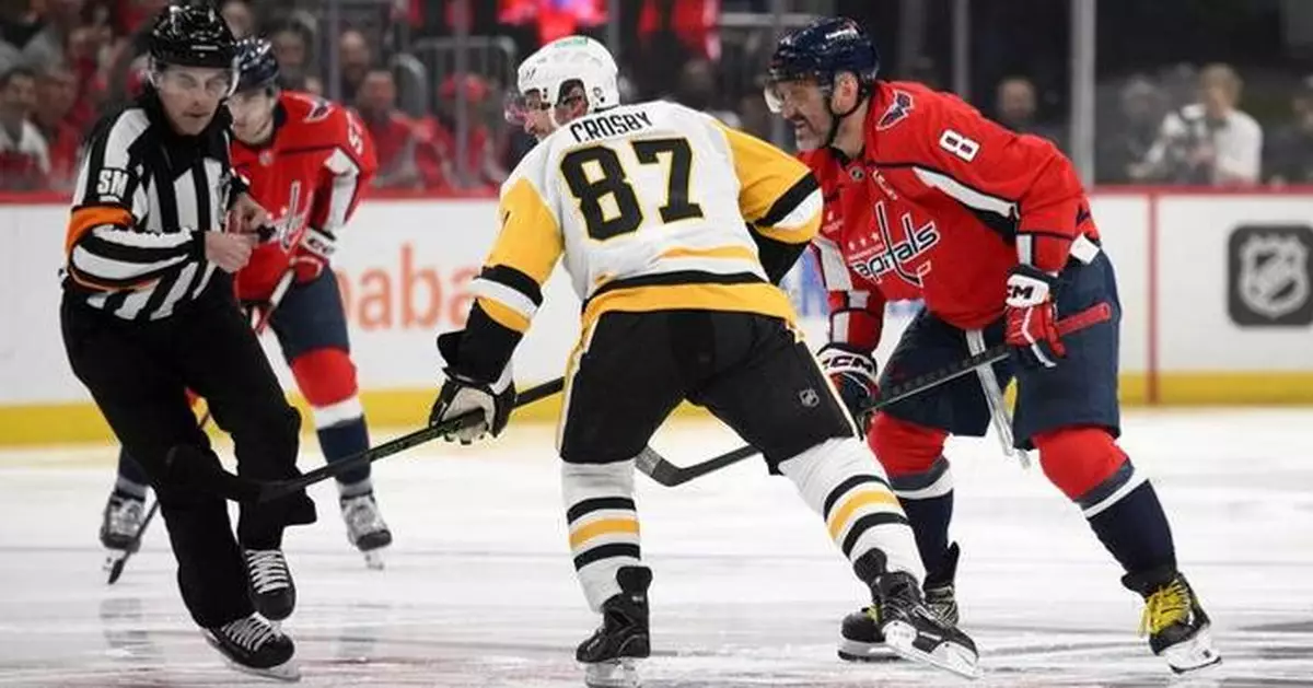Ovechkin, Capitals keep postseason hopes alive with 3-0 victory over Penguins