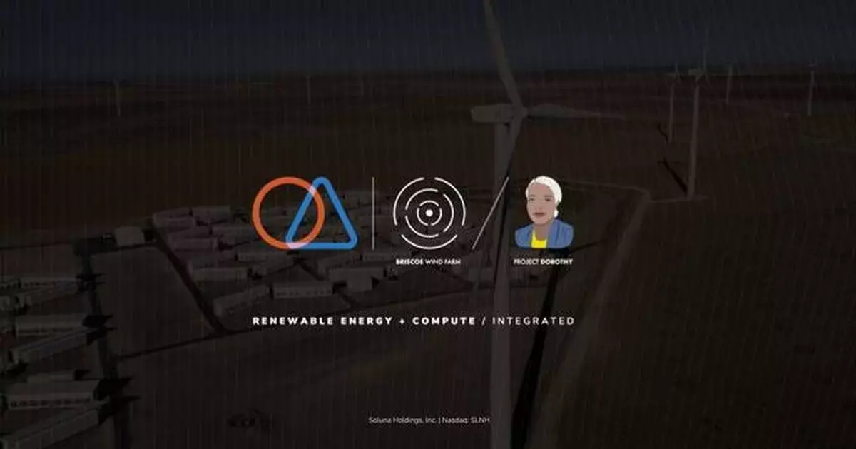 Soluna Closes $53M Briscoe Wind Farm Acquisition; Achieves Vertical Integration