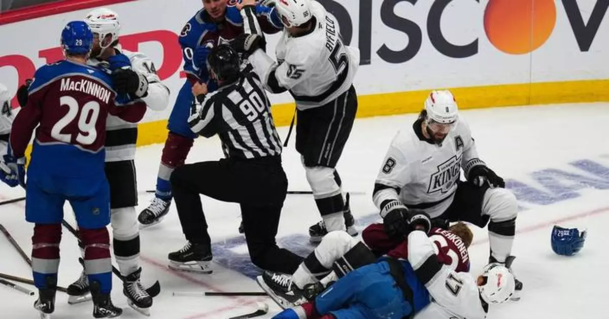 Nicolas Roy scores on rebound 7:44 into OT, Avs rally for 2-1 win over Kings to take 2-0 series lead
