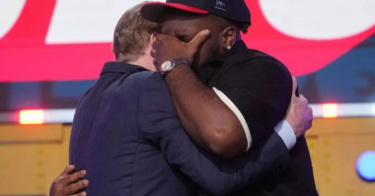 Kayden McDonald's long wait in the NFL draft green room ends with tears and a new job in Houston