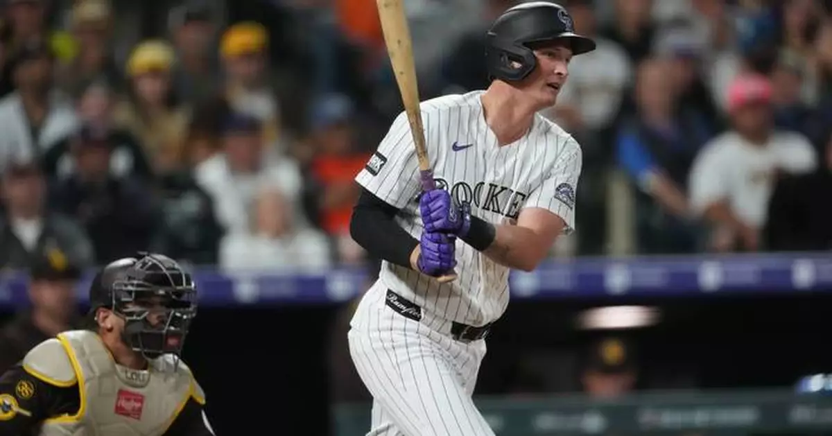 Goodman, Rumfield and Sugano lead the Rockies to an 8-3 win over the Padres