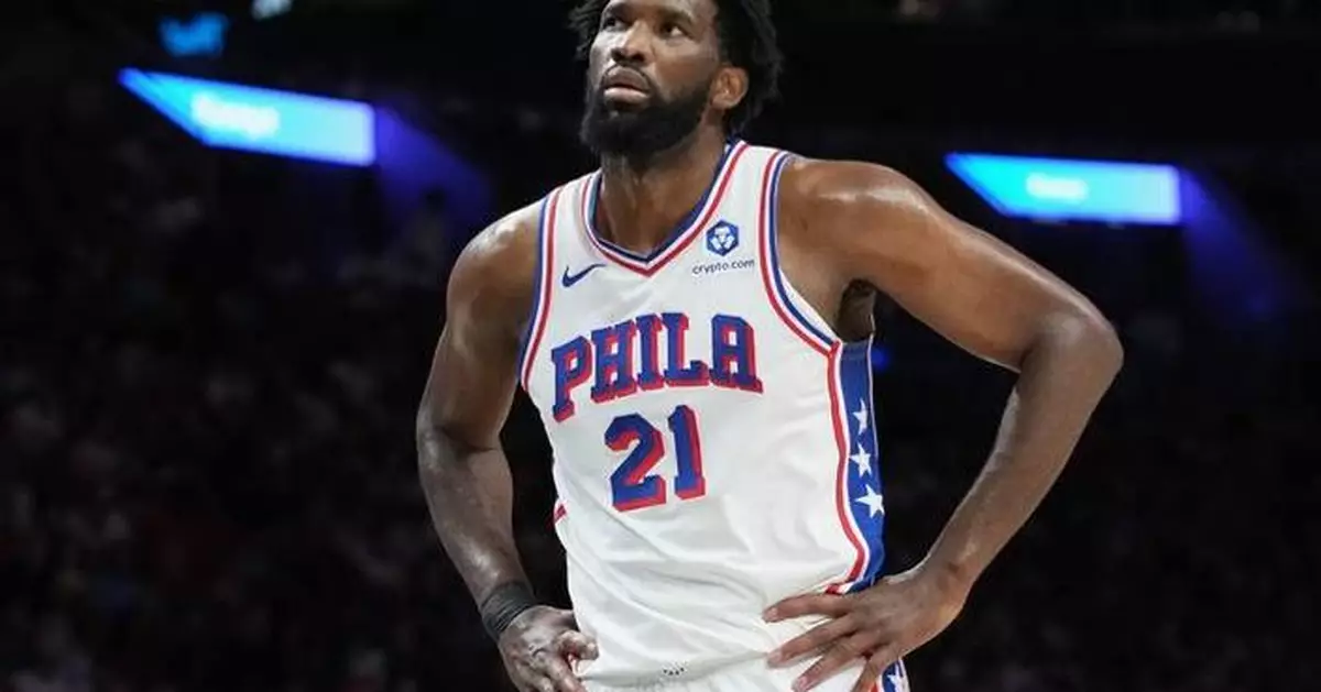 Joel Embiid, out against Pistons, says he was upset over being held out Wednesday