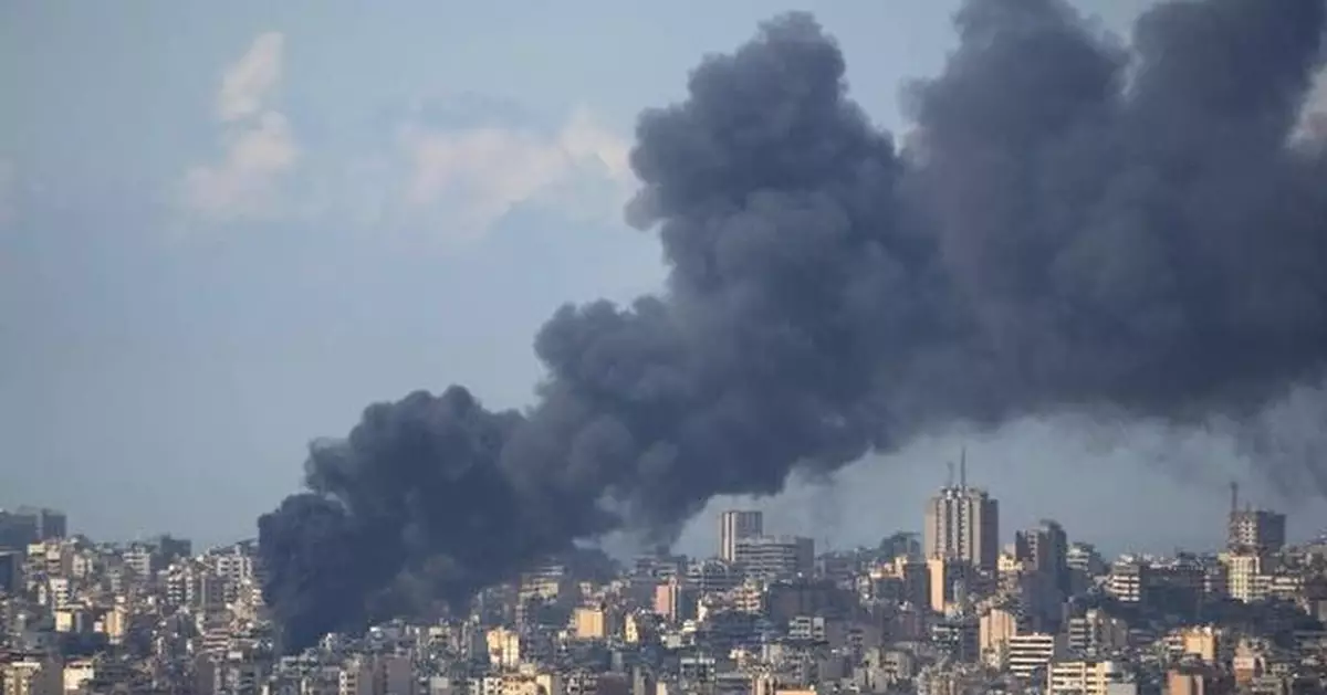 Israel strikes central Beirut without warning after saying Iran ceasefire doesn't apply there