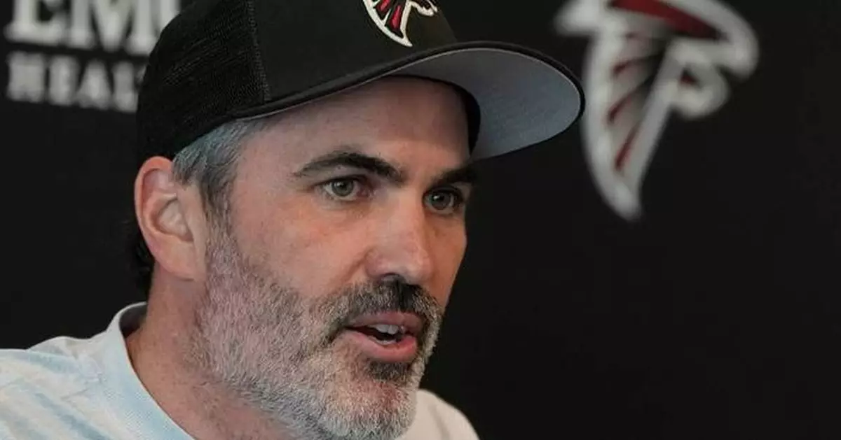 James Pearce Jr. not at Falcons' voluntary offseason workouts, coach Kevin Stefanski says