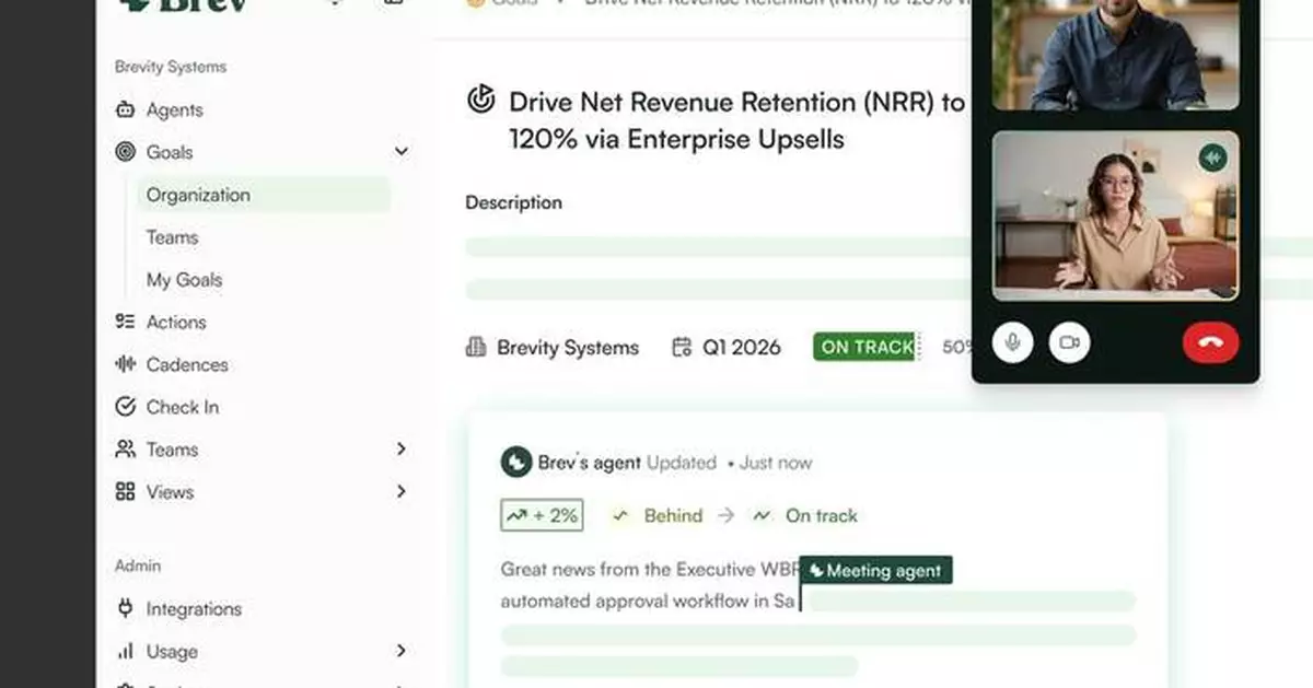 Brev Raises $3.3 Million to Build the AI-Native Layer Between Business Goals and Work