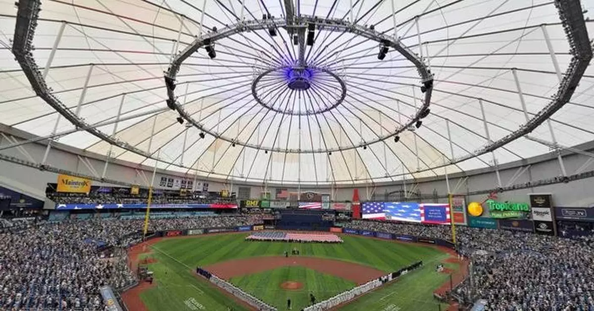 Rays are victorious in return to Tropicana Field after Hurricane Milton tore off the roof in 2024
