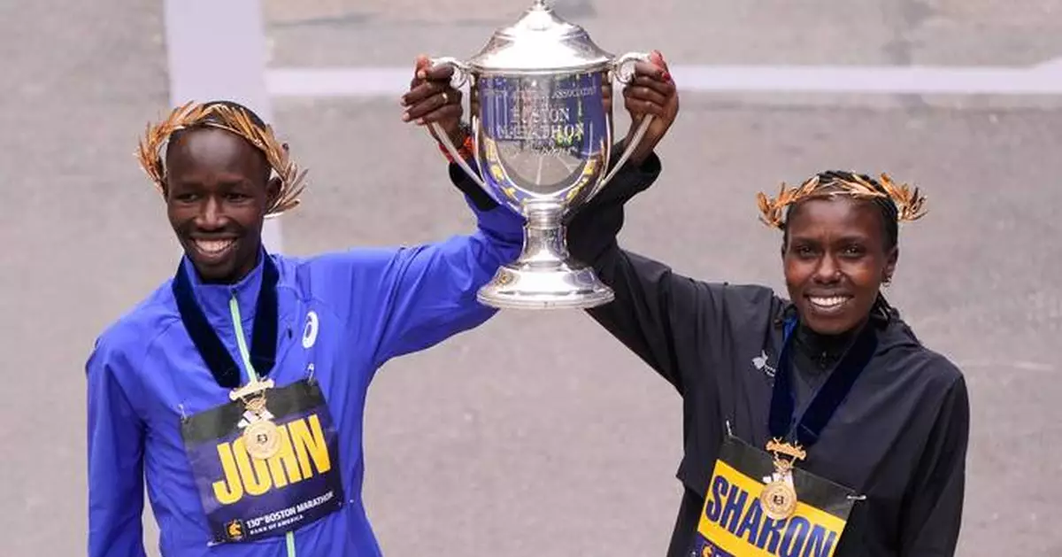 Even as Boston Marathon records fall, two-time champ Lokedi insists: 'Honestly, it's hard'