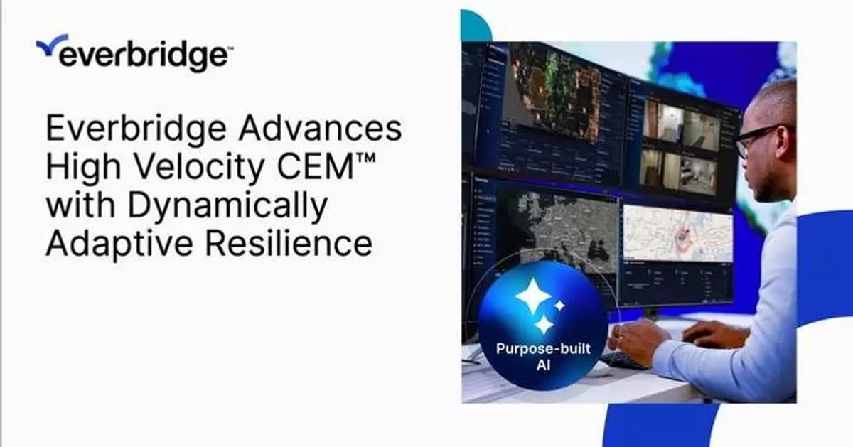 Everbridge Advances High Velocity CEM™ with Dynamically Adaptive Resilience