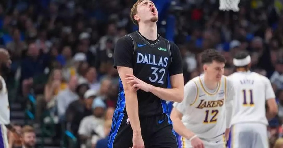 Cooper Flagg scores 45 points and Mavs beat LeBron James and injury-depleted Lakers 134-128