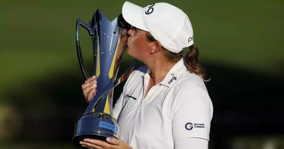 Lauren Coughlin wins the Aramco Championship by 5 shots at Shadow Creek