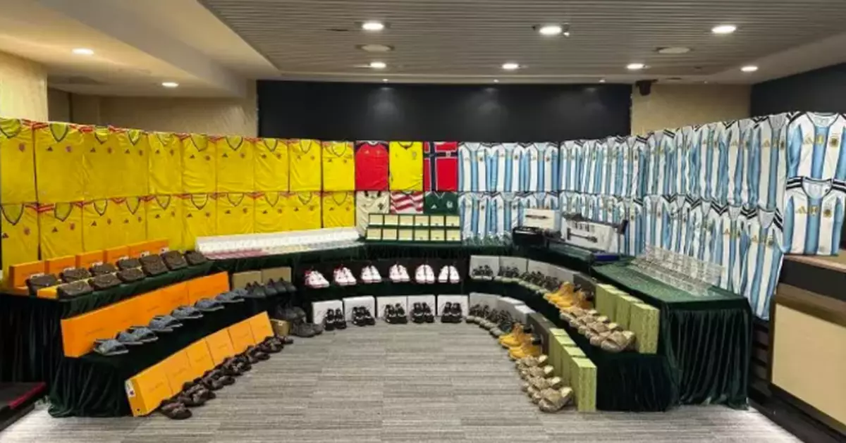 Hong Kong Customs Seizes Suspected Counterfeit Goods Worth About $64 million in "Dawnbreaker" Operation