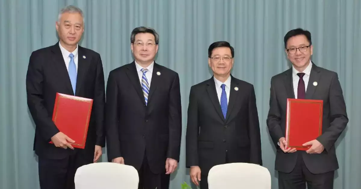 CE Meets with Director of CAC and Jointly Witness Signing of MOU on Innovation and Technology