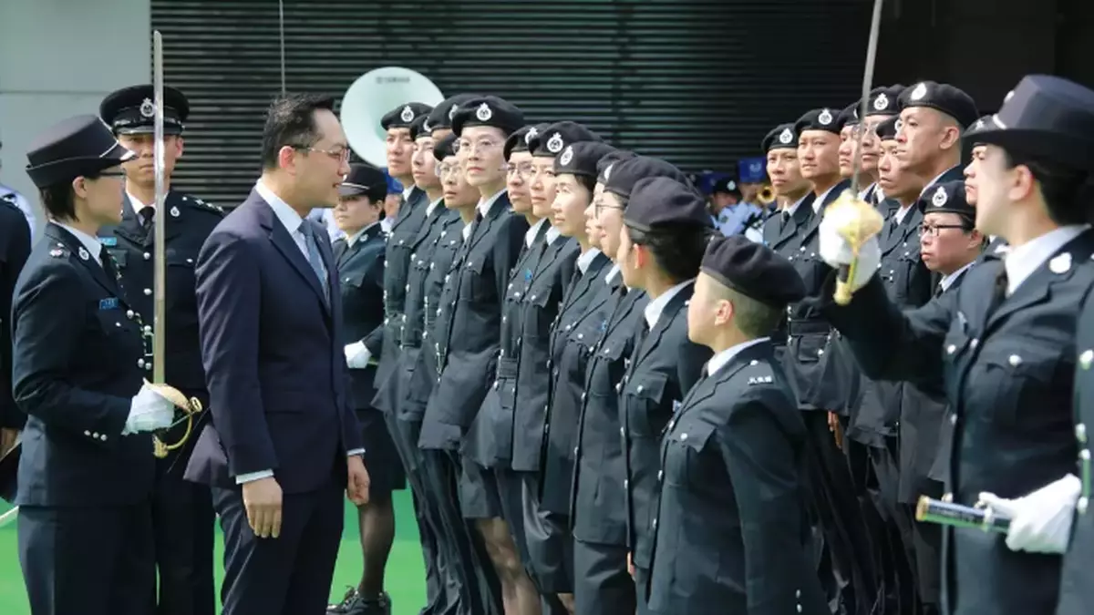 Civil Aid Service Holds Passing-out Parade for 92nd Recruits and 14th Tactical Force Secondment Scheme