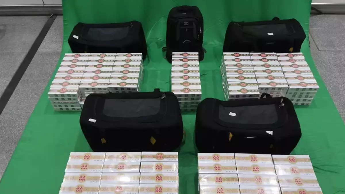 Passenger Sentenced for Smuggling $423,000 Worth of Duty-Not-Paid Cigarettes at Airport