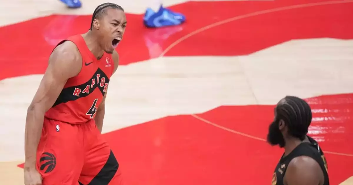 Barnes, Ingram score 23 each as Raptors beat Cavaliers 93-89 to tie series at 2-2